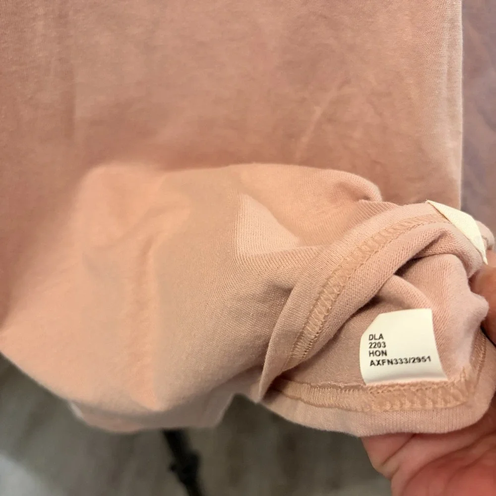 NWT Simply Southern Fancy Like Milkshake Long Sleeve Tee Pink Youth Large